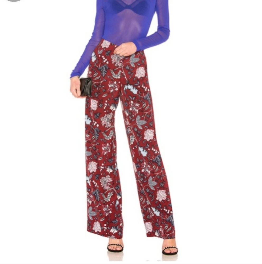 Diane Von Furstenburg wide leg trousers